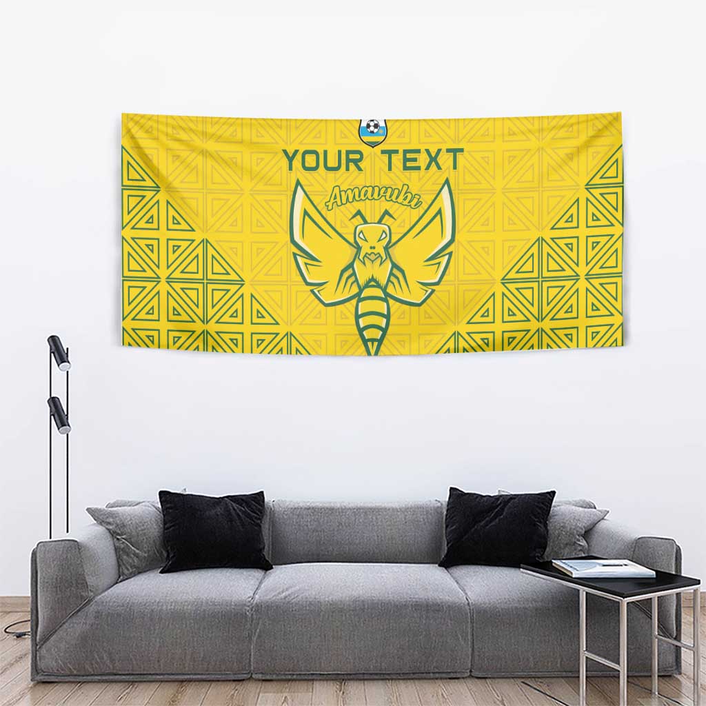 Custom Rwanda Football Tapestry Amavubi Oyeee!