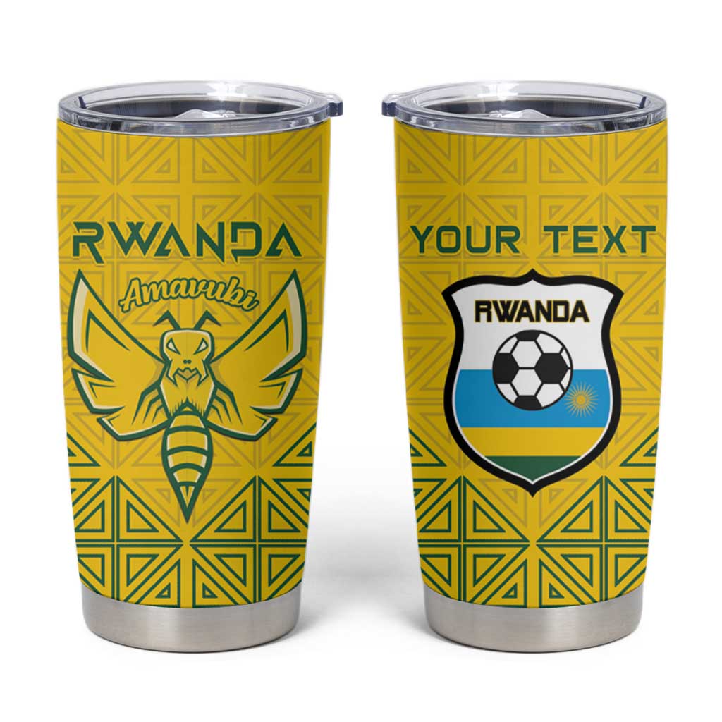 Custom Rwanda Football Tumbler Cup Amavubi Oyeee!
