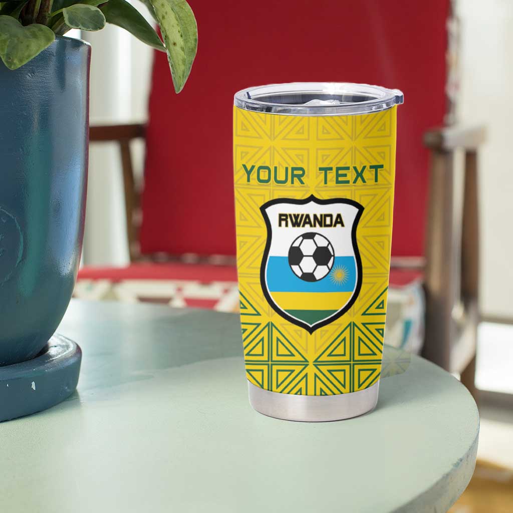 Custom Rwanda Football Tumbler Cup Amavubi Oyeee!