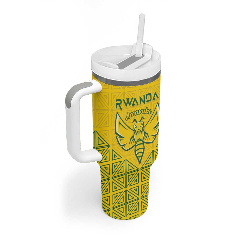 Custom Rwanda Football Tumbler With Handle Amavubi Oyeee!