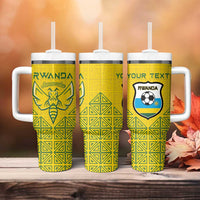 Custom Rwanda Football Tumbler With Handle Amavubi Oyeee!