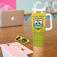 Custom Rwanda Football Tumbler With Handle Amavubi Oyeee!