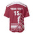 Custom Latvia Hockey Baseball Jersey Latvija Latvija