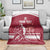 Custom Latvia Hockey Blanket Latvija Latvija