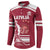 Custom Latvia Hockey Button Sweatshirt Latvija Latvija
