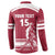 Custom Latvia Hockey Button Sweatshirt Latvija Latvija
