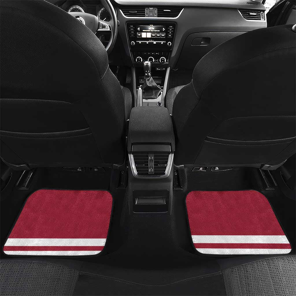 Custom Latvia Hockey Car Mats Latvija Latvija