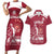 Custom Latvia Hockey Couples Matching Short Sleeve Bodycon Dress and Hawaiian Shirt Latvija Latvija
