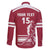 Custom Latvia Hockey Family Matching Off The Shoulder Long Sleeve Dress and Hawaiian Shirt Latvija Latvija