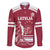 Custom Latvia Hockey Family Matching Summer Maxi Dress and Hawaiian Shirt Latvija Latvija