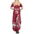 Custom Latvia Hockey Family Matching Summer Maxi Dress and Hawaiian Shirt Latvija Latvija