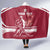 Custom Latvia Hockey Hooded Blanket Latvija Latvija