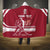 Custom Latvia Hockey Hooded Blanket Latvija Latvija