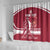 Custom Latvia Hockey Shower Curtain Latvija Latvija
