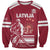 Custom Latvia Hockey Sweatshirt Latvija Latvija
