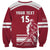 Custom Latvia Hockey Sweatshirt Latvija Latvija