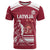 Custom Latvia Hockey T Shirt Latvija Latvija