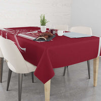 Custom Latvia Hockey Tablecloth Latvija Latvija