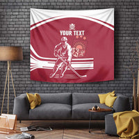 Custom Latvia Hockey Tapestry Latvija Latvija