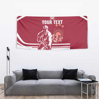 Custom Latvia Hockey Tapestry Latvija Latvija