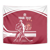 Custom Latvia Hockey Tapestry Latvija Latvija