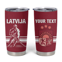 Custom Latvia Hockey Tumbler Cup Latvija Latvija