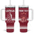 Custom Latvia Hockey Tumbler With Handle Latvija Latvija
