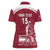 Custom Latvia Hockey Women Polo Shirt Latvija Latvija