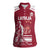 Custom Latvia Hockey Women Sleeveless Polo Shirt Latvija Latvija