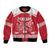 Custom Denmark Hockey Bomber Jacket Come On Danish Lions