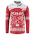 Custom Denmark Hockey Button Sweatshirt Come On Danish Lions