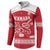 Custom Denmark Hockey Button Sweatshirt Come On Danish Lions