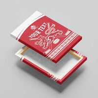 Custom Denmark Hockey Canvas Wall Art Come On Danish Lions