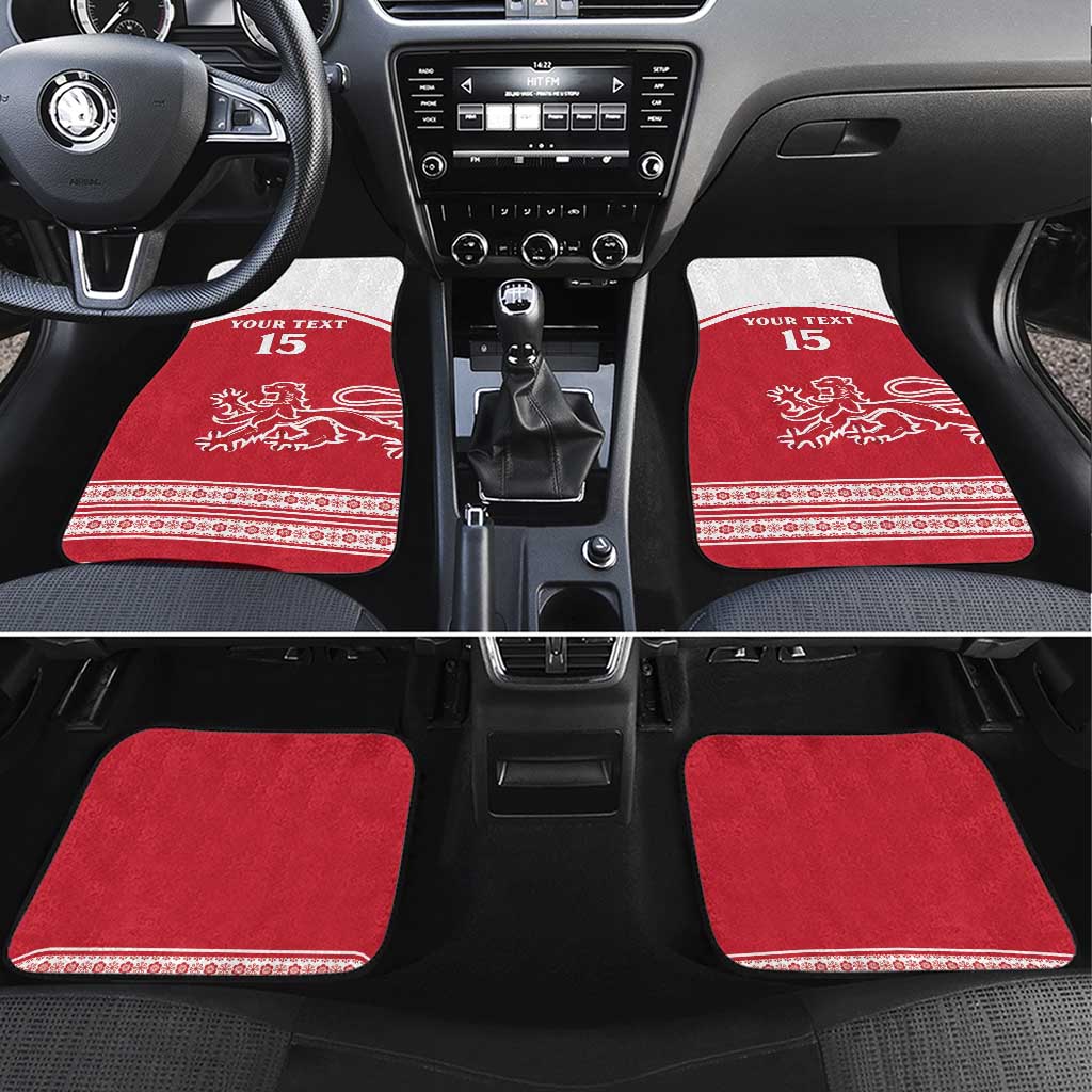 Custom Denmark Hockey Car Mats Come On Danish Lions