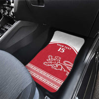 Custom Denmark Hockey Car Mats Come On Danish Lions