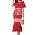 Custom Denmark Hockey Family Matching Mermaid Dress and Hawaiian Shirt Come On Danish Lions