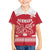 Custom Denmark Hockey Family Matching Off The Shoulder Long Sleeve Dress and Hawaiian Shirt Come On Danish Lions