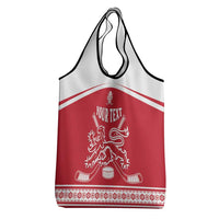 Custom Denmark Hockey Grocery Bag Come On Danish Lions