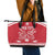 Custom Denmark Hockey Leather Tote Bag Come On Danish Lions