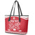 Custom Denmark Hockey Leather Tote Bag Come On Danish Lions