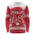 Custom Denmark Hockey Long Sleeve Shirt Come On Danish Lions