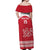 Custom Denmark Hockey Off Shoulder Maxi Dress Come On Danish Lions