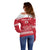 Custom Denmark Hockey Off Shoulder Sweater Come On Danish Lions