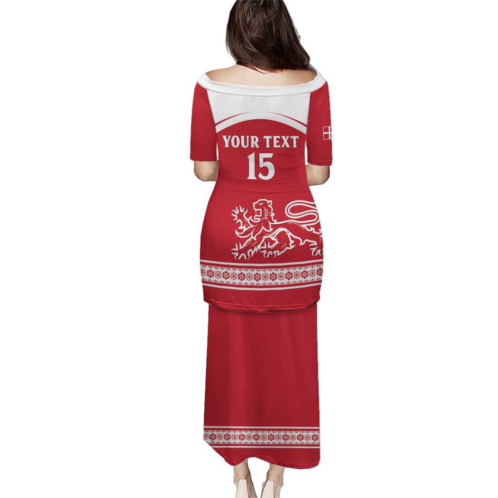 Custom Denmark Hockey Puletasi Come On Danish Lions