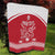 Custom Denmark Hockey Quilt Come On Danish Lions