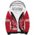 Custom Denmark Hockey Sherpa Hoodie Come On Danish Lions