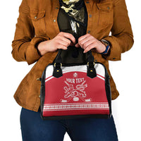 Custom Denmark Hockey Shoulder Handbag Come On Danish Lions