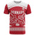 Custom Denmark Hockey T Shirt Come On Danish Lions