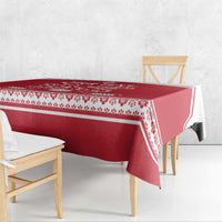 Custom Denmark Hockey Tablecloth Come On Danish Lions