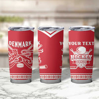 Custom Denmark Hockey Tumbler Cup Come On Danish Lions